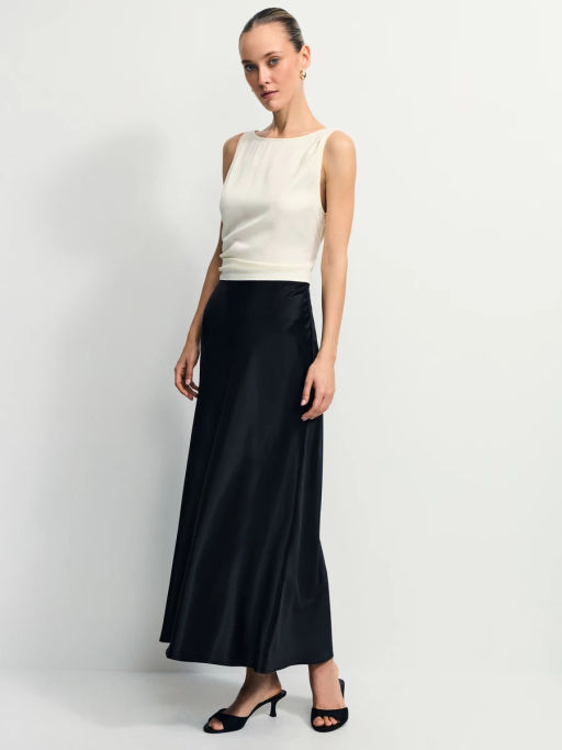 Блуза из вискозы с завязками / Zarina