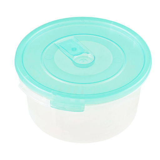 Контейнер для продуктов 1,6л круглый п/эт. Смайл с клапаном - Спарк фото 3