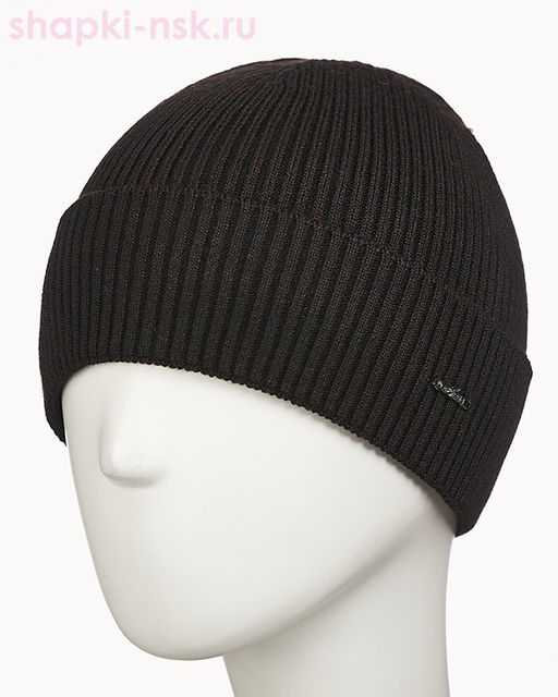 14120 Carbon Шапка мужская (57-59)