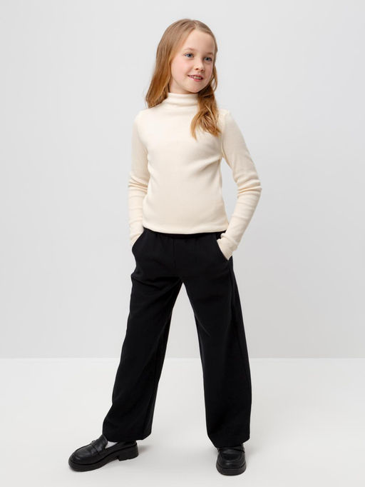 КР 302674-1/айвори джемпер (водолазка) для дев