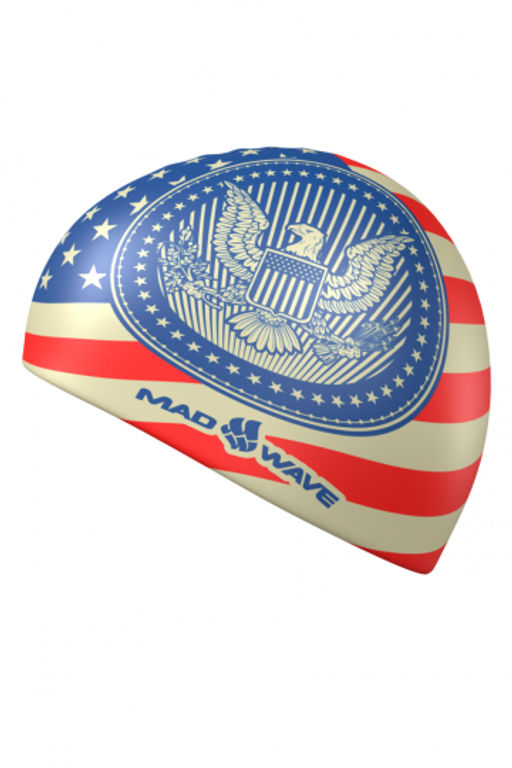 Силиконовая шапочка USA - Mad wave фото 3