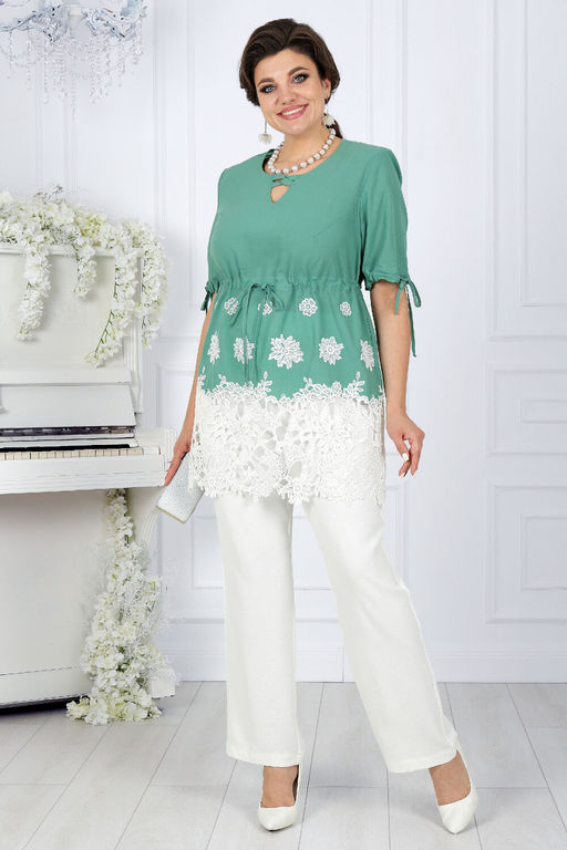 Костюм Ninele 7417 фисташка  фото 2