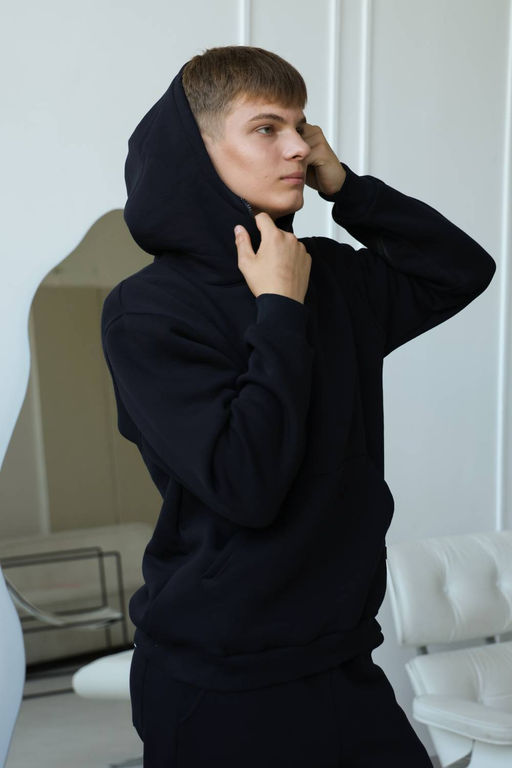 С НАЧЕСОМ футер 3х нитка Костюм мужской утепленный - Knitka wear фото 3