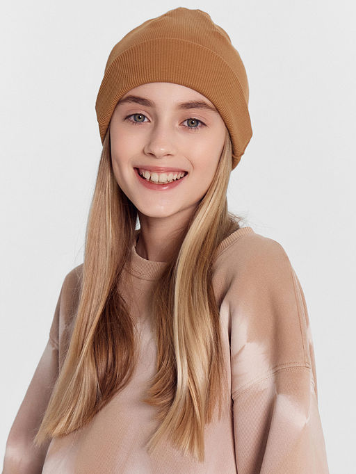 Шапка детская коричневая - Mark formelle фото 7