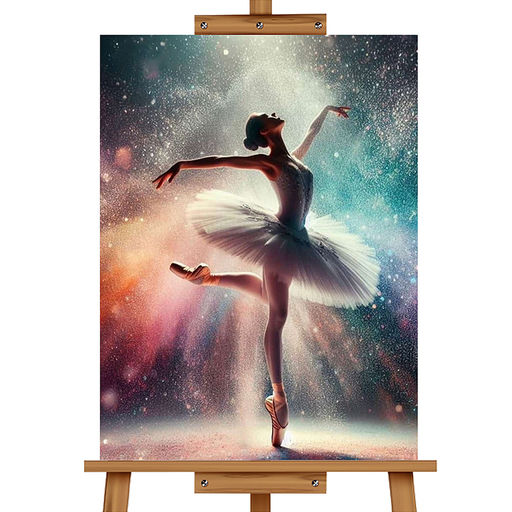 Мозаика алмазная "Балерина" 30*40см.