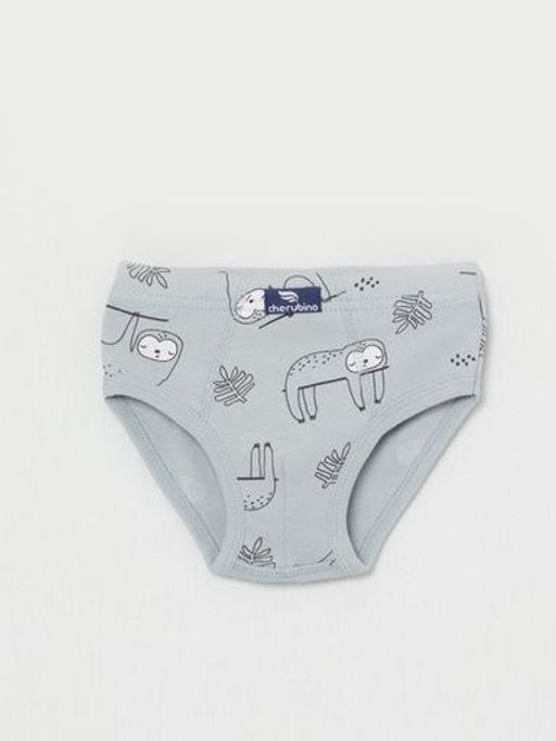 CRB wear/CWKB 10063-23 Трусы для мальчика, серый/Ex.Cherubino  фото 2