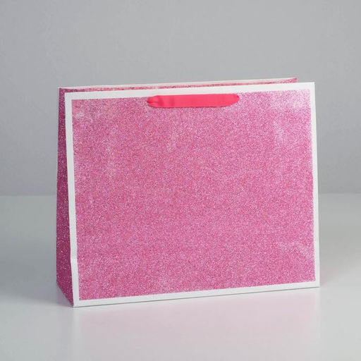 Пакет подарочный ламинированный, упаковка, «Lady boss», M 32×26×12 см