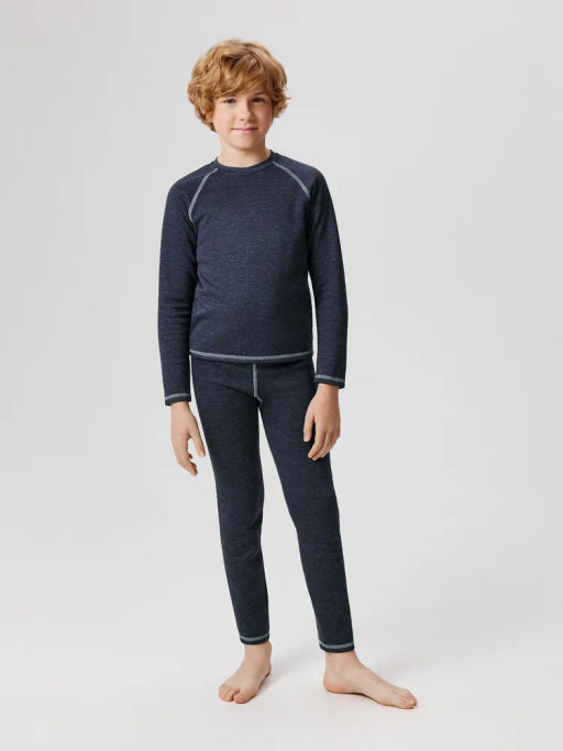 ACOOLA / Брюки детские Niviyar_Thermowear темно-синий термобелье
