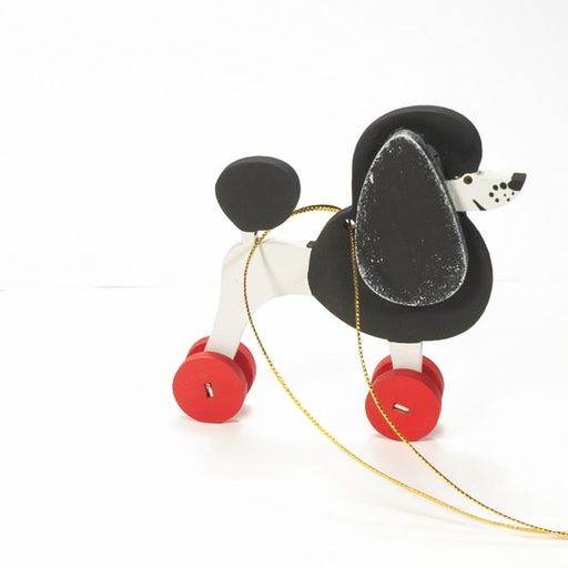 Елочная игрушка - Пудель черный 9005 - Idh фото 4