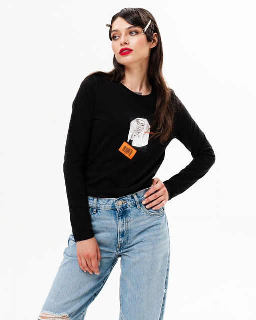 Лонгслив с принтом 61.10 SAHAR art lab  фото 7