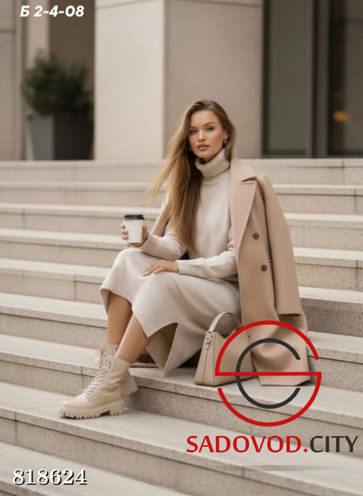 Платье женское из кашемира - Bruno фото 6