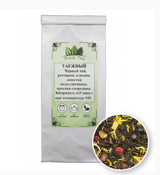 Черный чай "Таежный", 250 г