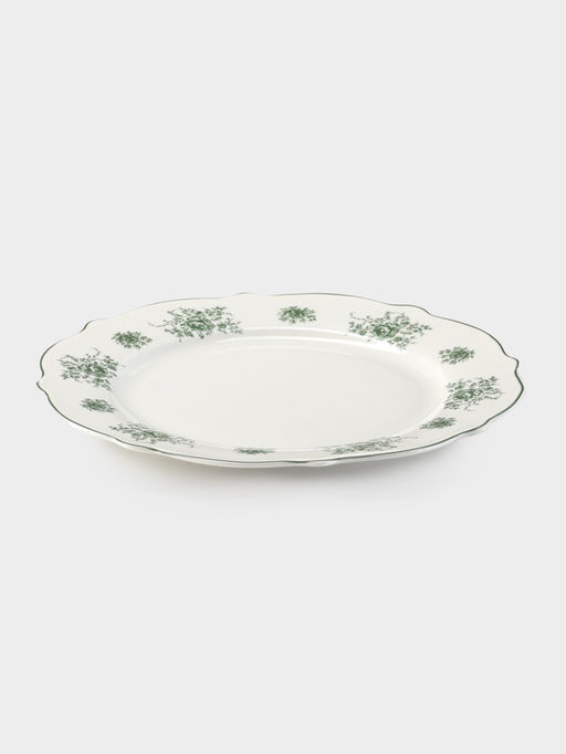 Тарелка WY Emerald Essence, d=20 см, фарфор, белая