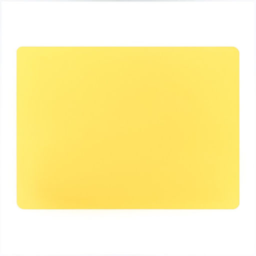 Коврик силиконовый под миску, 40 х 30 см, желтый - Пижон фото 3