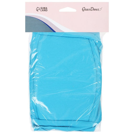 Наколенники для гимнастики и танцев Grace Dance, с уплотнителем, р. L, от 15 лет, цвет бирюзовый  фото 3