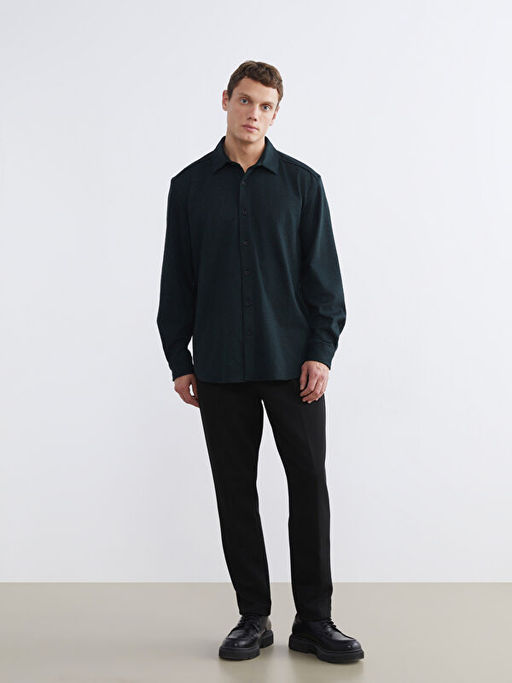 Regular Fit Uzun Kollu Arm?rl? Erkek G?mlek