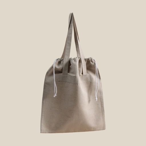Сумка шоппер небелёный SL HOME Light shopper, 53×45 см, 100% лён, 200 г/м2