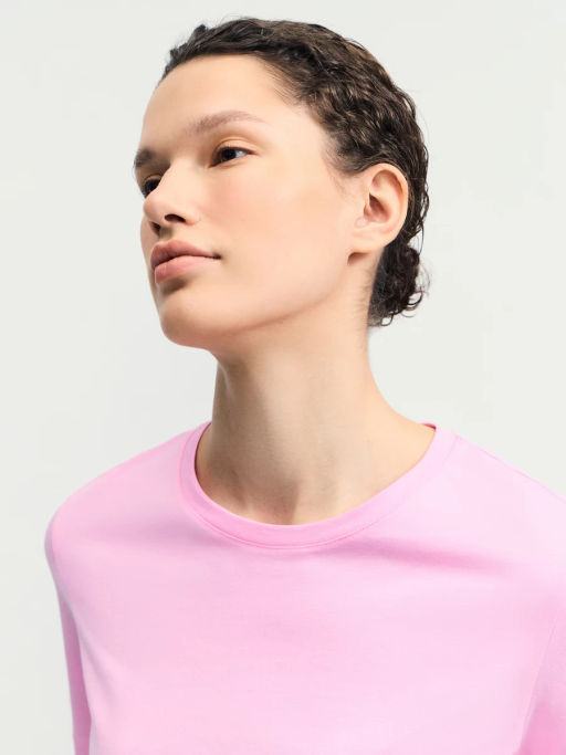 Базовая футболка из хлопка / Zarina фото 7