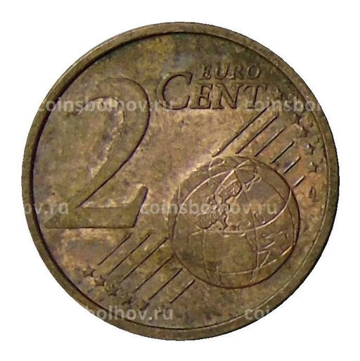 Монета 2 евроцента 2002 года F Германия