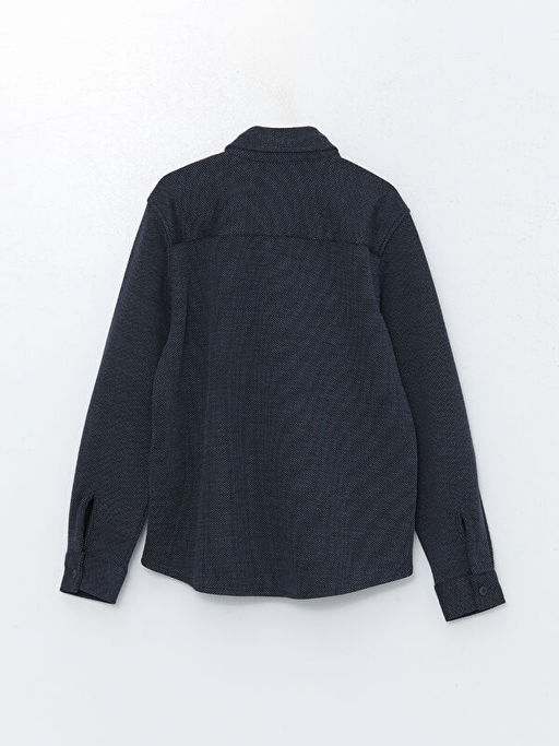 Uzun Kollu Dokulu Erkek ?ocuk G?mlek - Waikiki фото 2