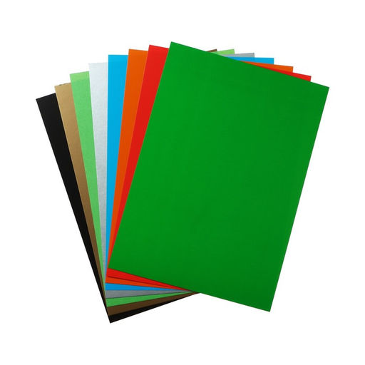 Цена за 2 шт. Картон цветной двусторонний А4, 8 листов, 16 цветов, волшебный «Дракоша» мелованный 220 г/м², в папке