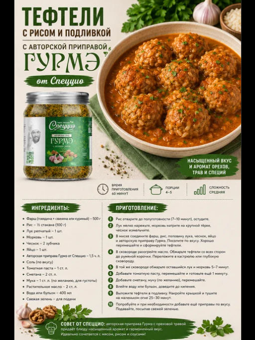 Ореховая соль Гурмэ с ореховой травой - Спеццио фото 5