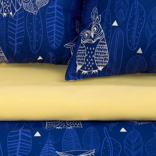 Постельное бельё Этель евро Ушастые совы (вид 3) 200 х 217 см, 220 х 240 см, 70 х 70 - 2 шт фото 2