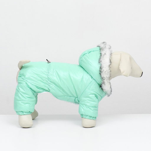 Комбинезон Глянец, размер XS (ДС 19, ОГ 28, ОШ 19 см, до 3 кг), мятный - Simaland фото 2