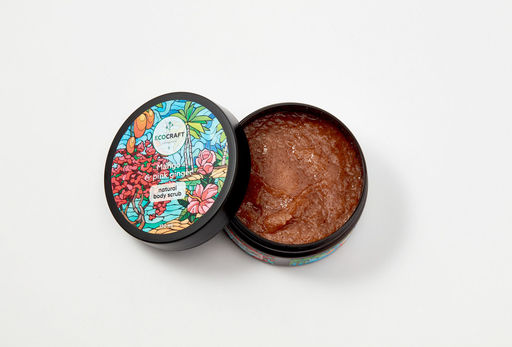 Натуральный скраб для тела "Mango and pink ginger" Манго и розовый имбирь
