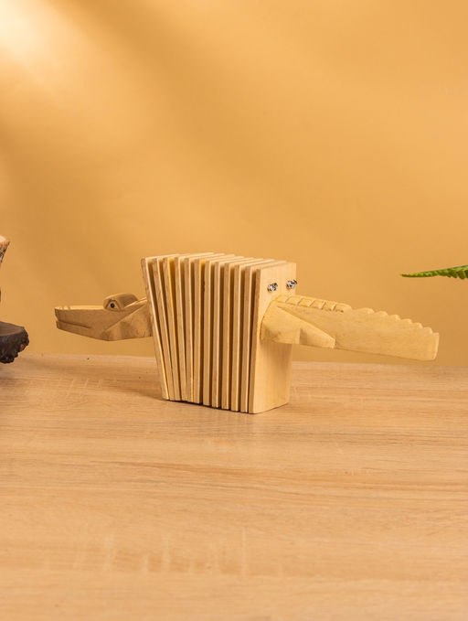 Сувенирный музыкальный инструмент трещотка Ящерица, 25?8?4 см - Simaland фото 3