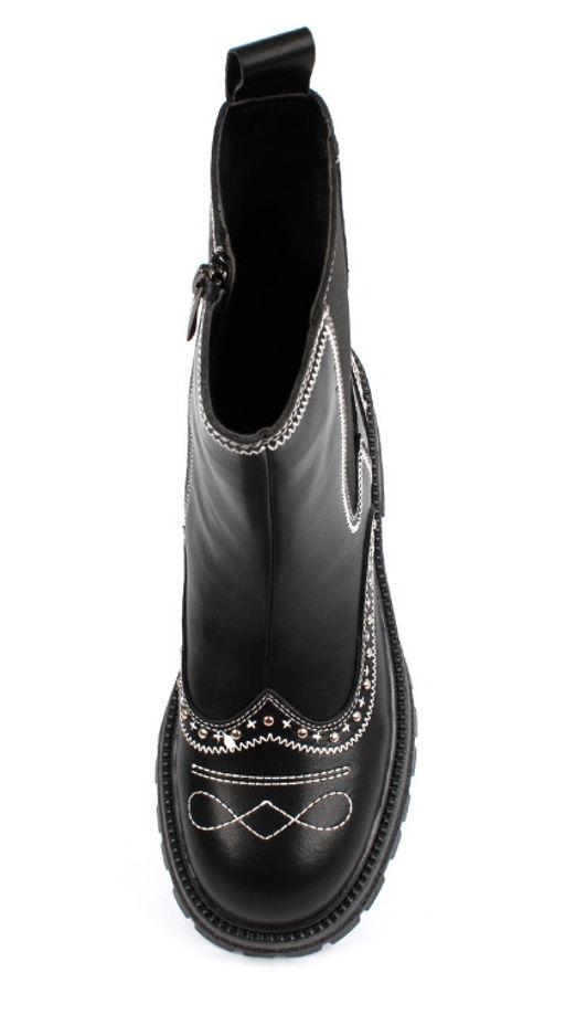 AL 5517 Ботинки детские, черный - Antilopa фото 5