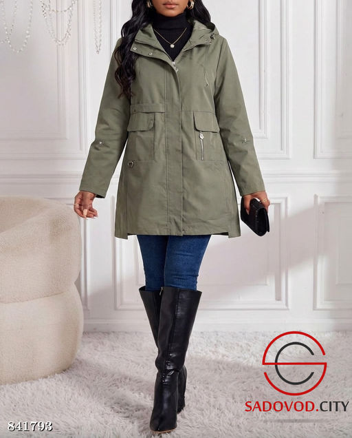 Ветровка женская с капюшоном