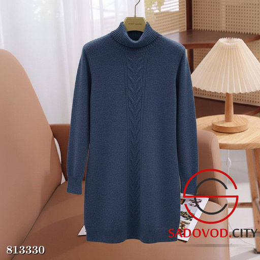 Платье женское однотонное