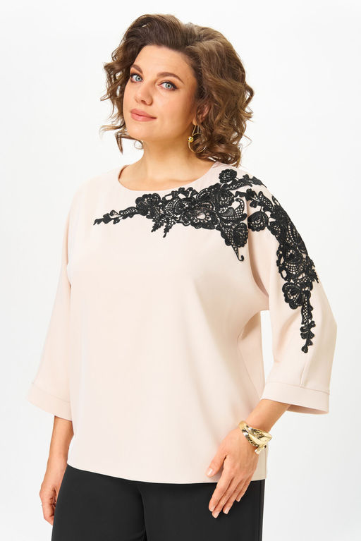 Блуза Rumoda 2277 бежевый дл. р.