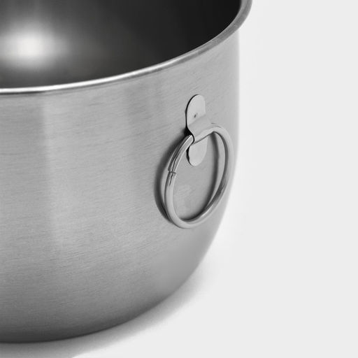 Набор посуды Турист, 3 предмета: кружка 1.35 л, миска 650 мл, тарелка 300 мл, нержавеющая сталь, хромированный - Simaland фото 7