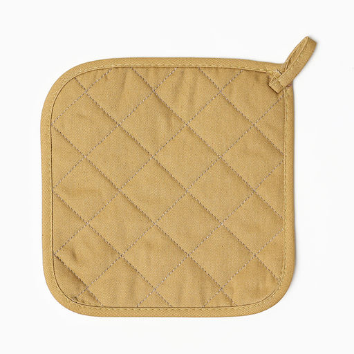 Прихватка ЭтельKitchen цв.коричневый, 19х19 саржа,100% х/л  фото 3