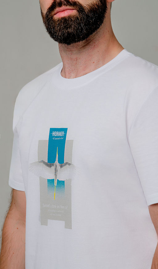 Арт. 61143 Футболка мужская 48-56 (5 шт) Цвет:белый - Идеал фото 5