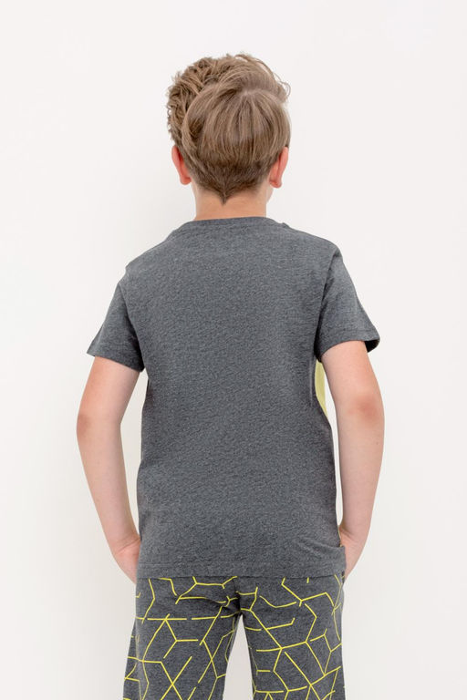 КР 302228/тем.серый меланж,фисташковый к422 фуфайка для мал - Crockid фото 6