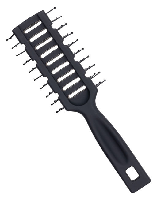 Kristaller Расческа для волос продувная C13, нейлоновые штифты, черный