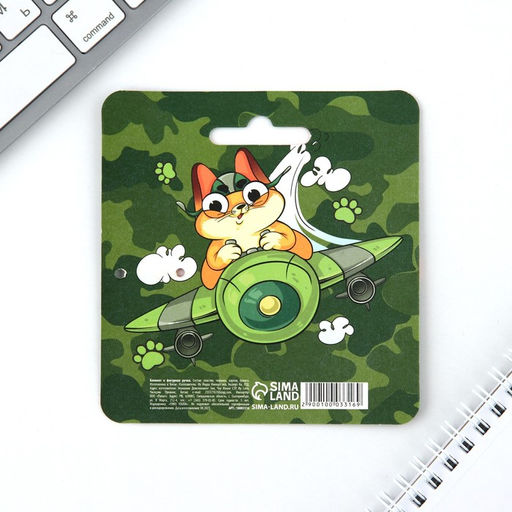 Подарочный набор, блокнот 32 листа и фигурная ручка Настоящий герой, пуля - Artfox фото 6