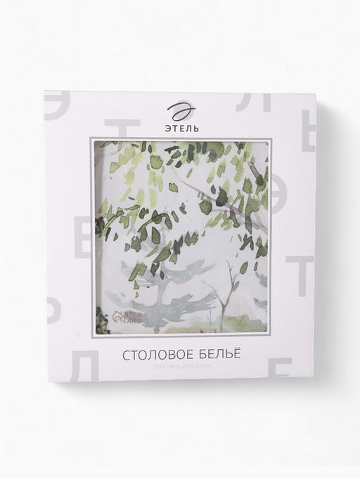 Набор кухонный «Этель. Лесная сказка»: скатерть 148×183 ±2 см с ГМВО, салфетка 40×40 см - 8 шт.