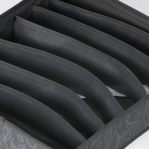 Органайзер для хранения белья Доляна Нея, 7 ячеек, 34308 см, серый фото 4