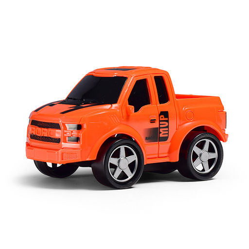 Машина "МегаСити" 1:16 (свет, звук) в коробке (цвет оранжевый)