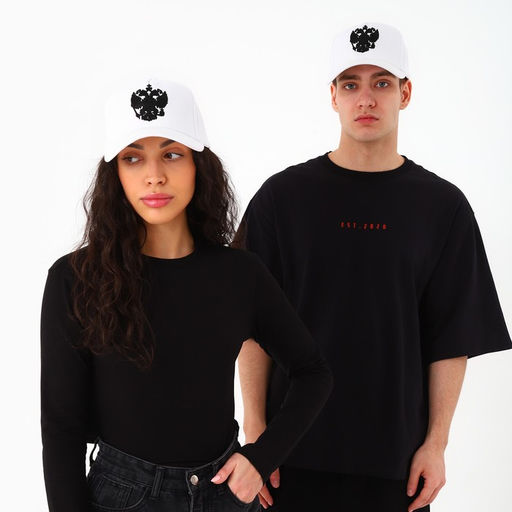 Кепка «Герб», белая, р-р 56