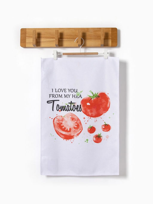 Цена за 2 шт. Полотенце Доляна Tomato, 40×60±3 см, 100% п/э, микрофибра