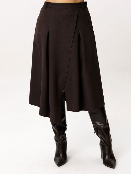 Юбка Liona Style 960 горький шоколад