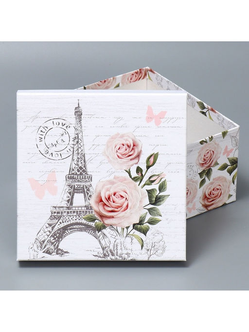 Набор коробок 10 в 1, упаковка подарочная, Шебби, 10?10?6?28?28?15 см