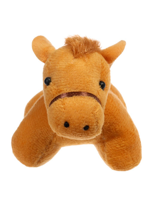 Цена за 2 шт. Мягкая игрушка Милая лошадка, 9 см, на подвесе, МИКС - Simaland фото 4