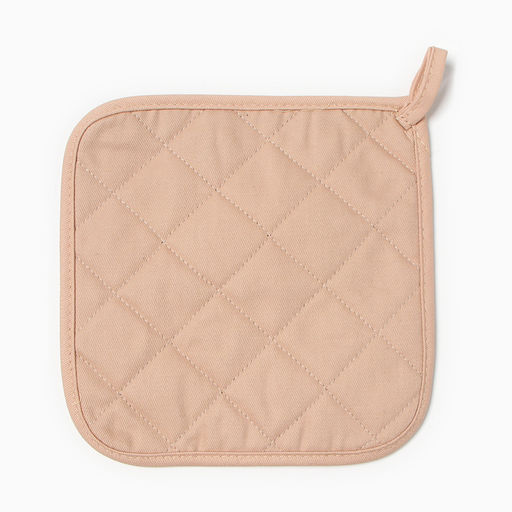 Прихватка ЭтельKitchen цв.бежевый, 19х19 саржа,100% х/л  фото 3