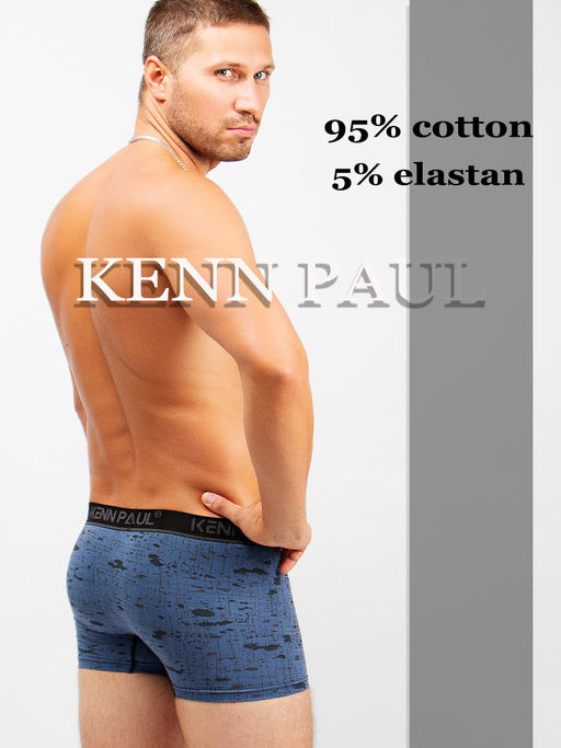 Трусы боксеры мужские Kenn Paul - Соль&перец фото 3